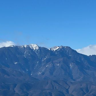 南アルプス方面もバッチリ👌