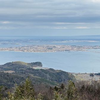 中海に浮かぶ大根島