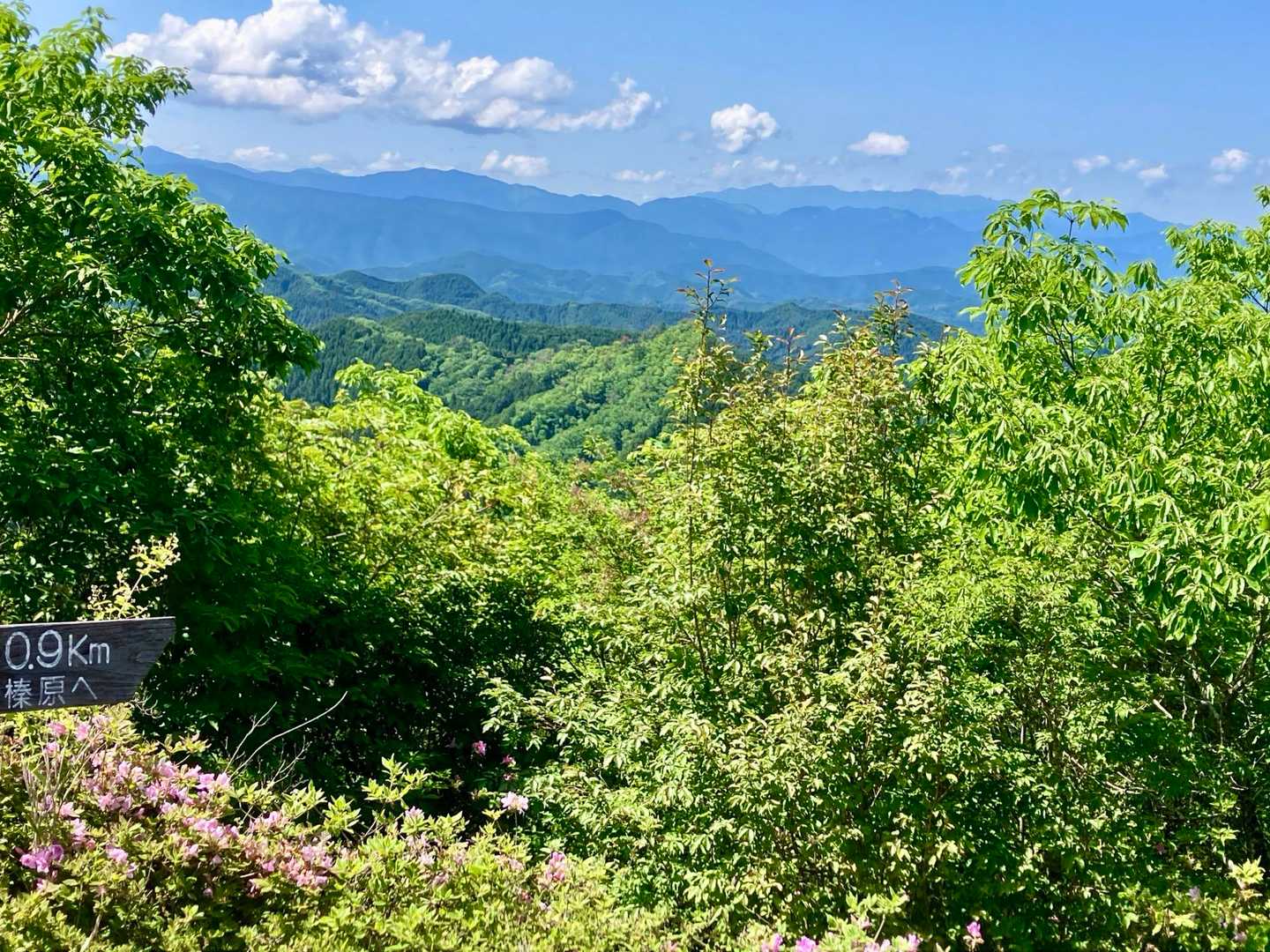 三郎岳からの眺望です。