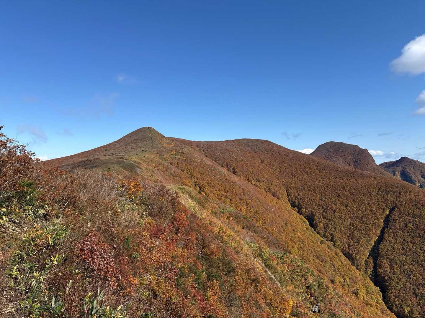 いい景色が続く