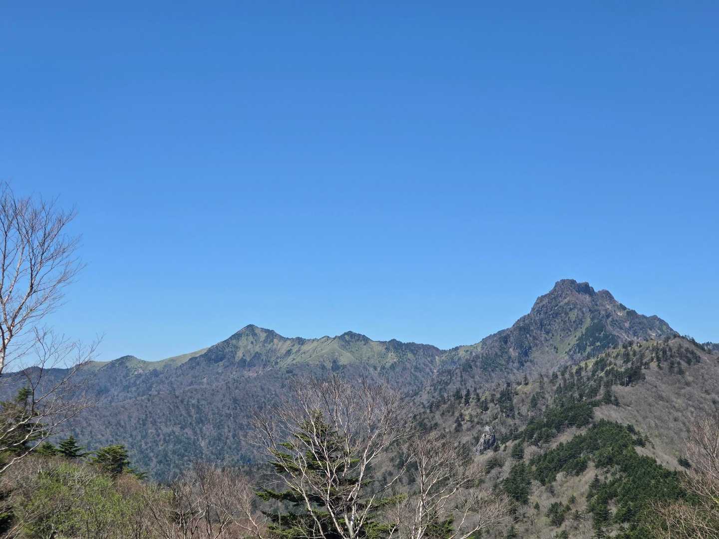 岩黒山 往復コースの写真