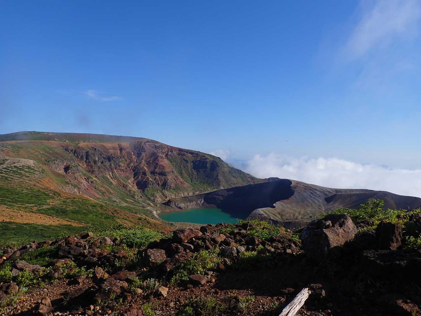 振り返ると絶景👍