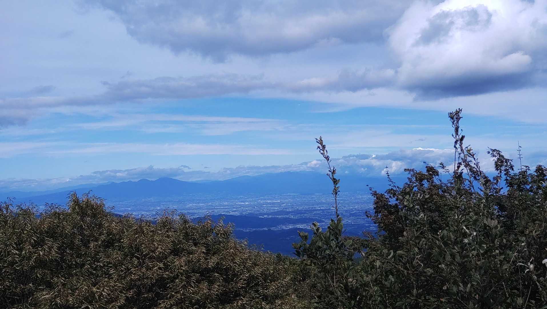 赤城山。