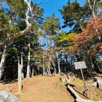 なんとか、雁ヶ腹摺山（がんがはらすりやま）に着きました。この先、大丈夫か？