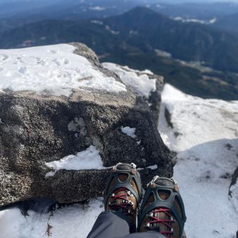 景色見ながらパパッとおにぎり🍙