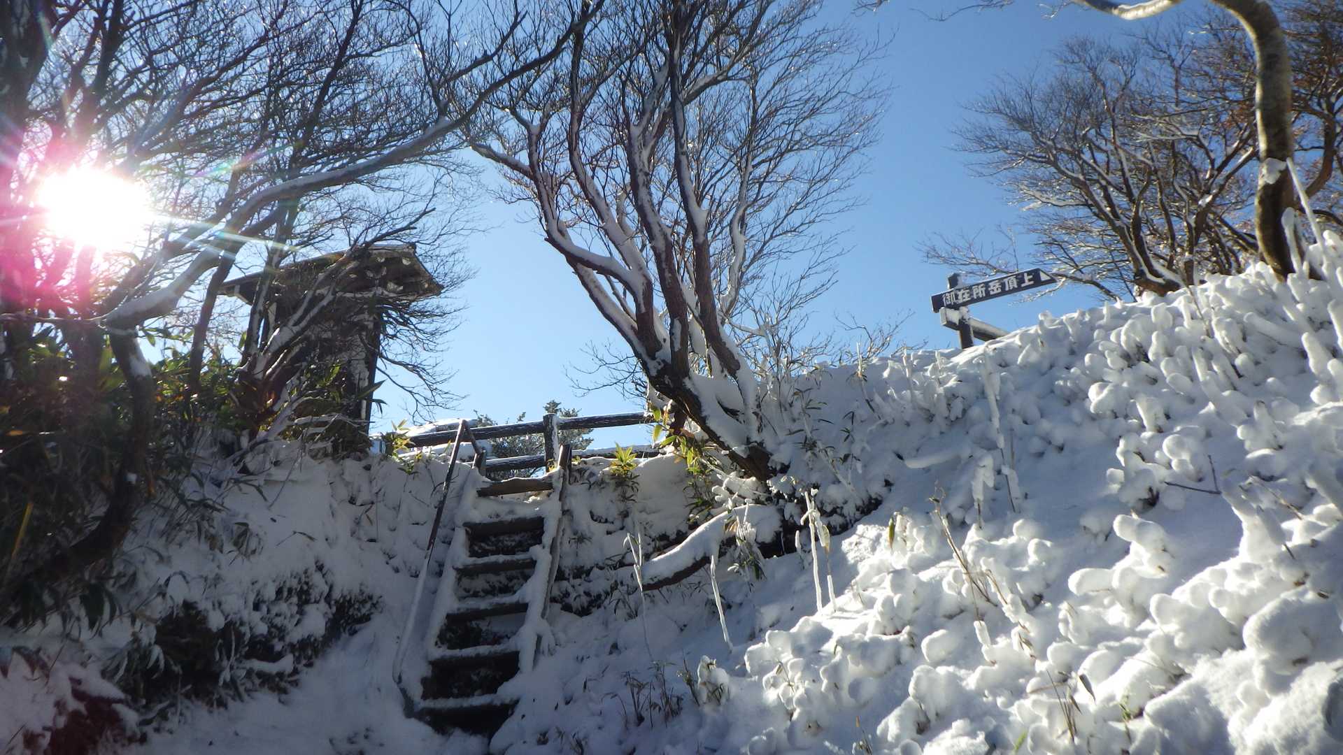 登山道はここまで🏁
ここからは舗装路🛣️