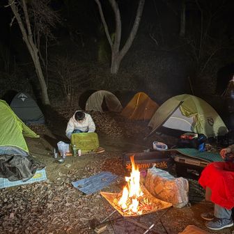 それぞれのテント⛺️