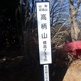 高柄山に戻って来ました🤗