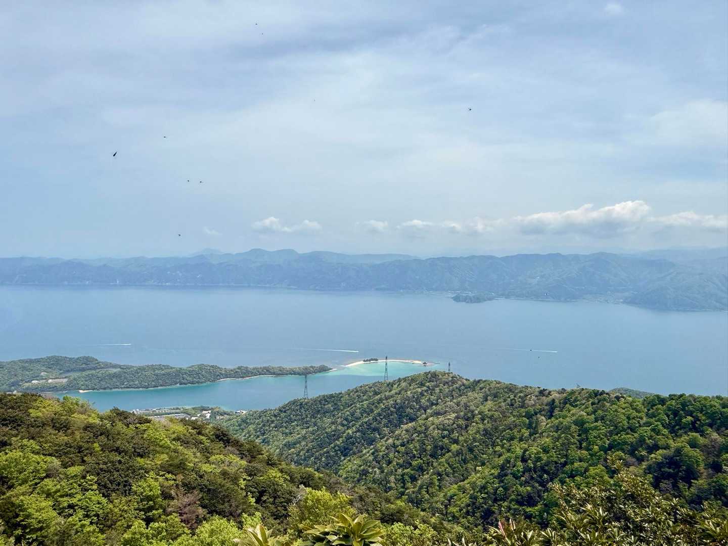 少し霞んでるけど絶景😍