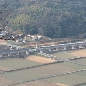 九州新幹線つばめ？何とか撮れました💦