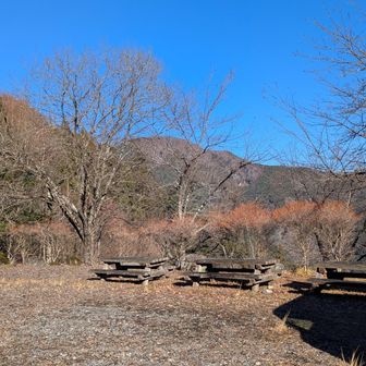 駐車場。天気良さげ