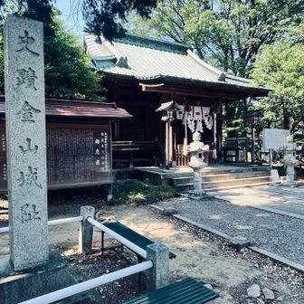 新田金山城山頂