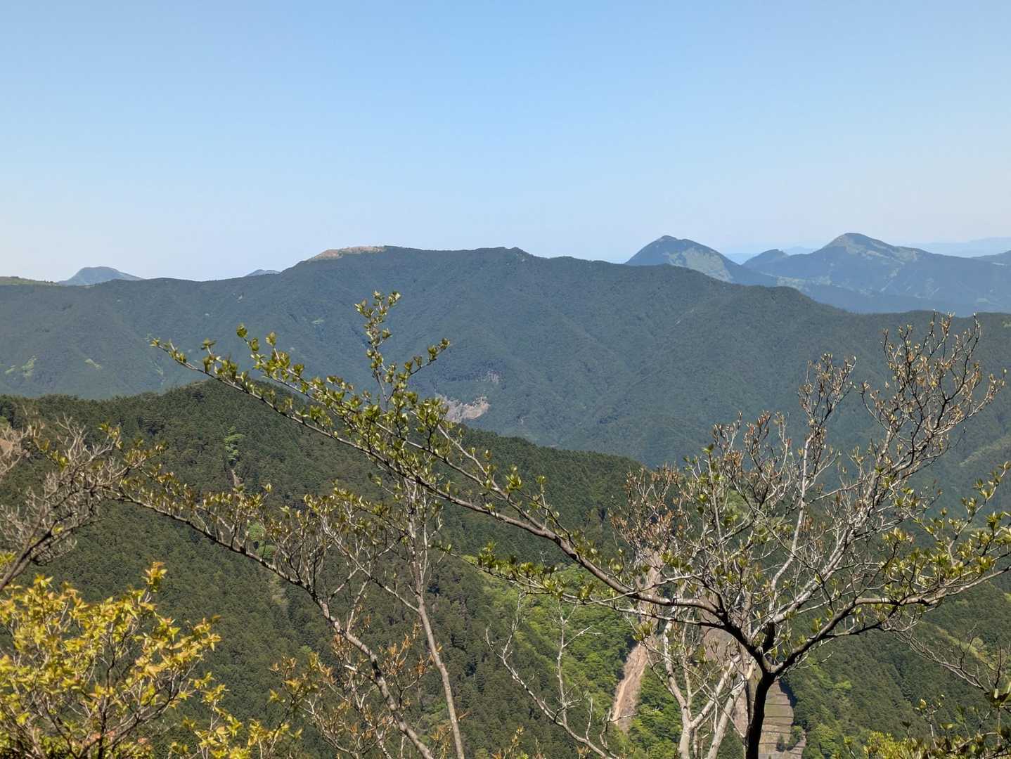 修験業山-栗ノ木岳-若宮峠 周回コースの写真