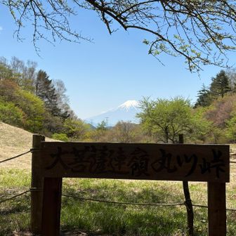 ここからも富士山が拝めます