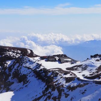 やはり12月山頂は寒い
長居できません