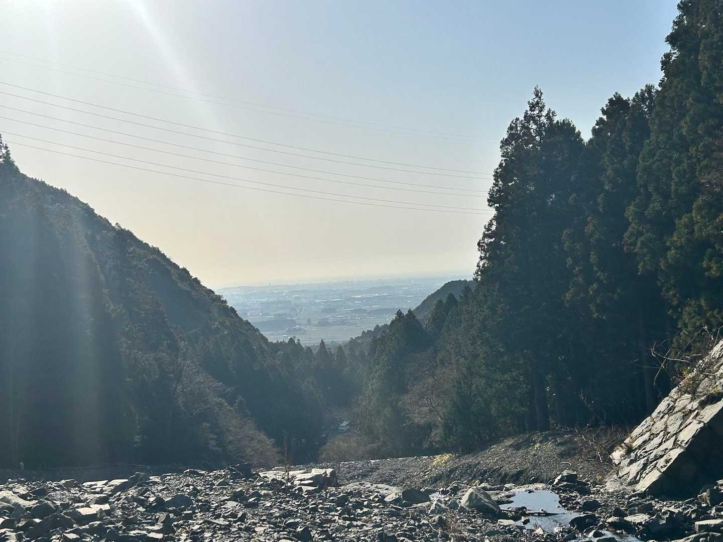 椿大神社バス停-入道ヶ岳北尾根コース登山口-入道ヶ岳 縦走コースの写真