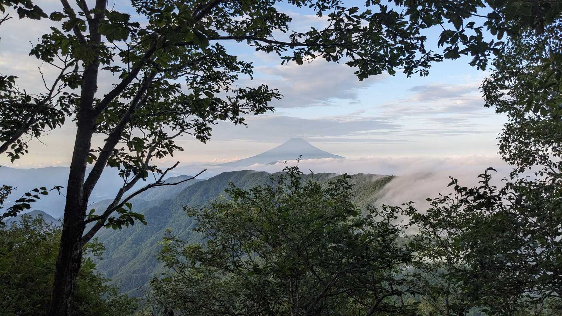 湯ノ沢峠登山口-湯の沢峠-黒岳 往復コースの写真