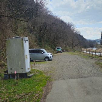 猿毛駐車場ゴール