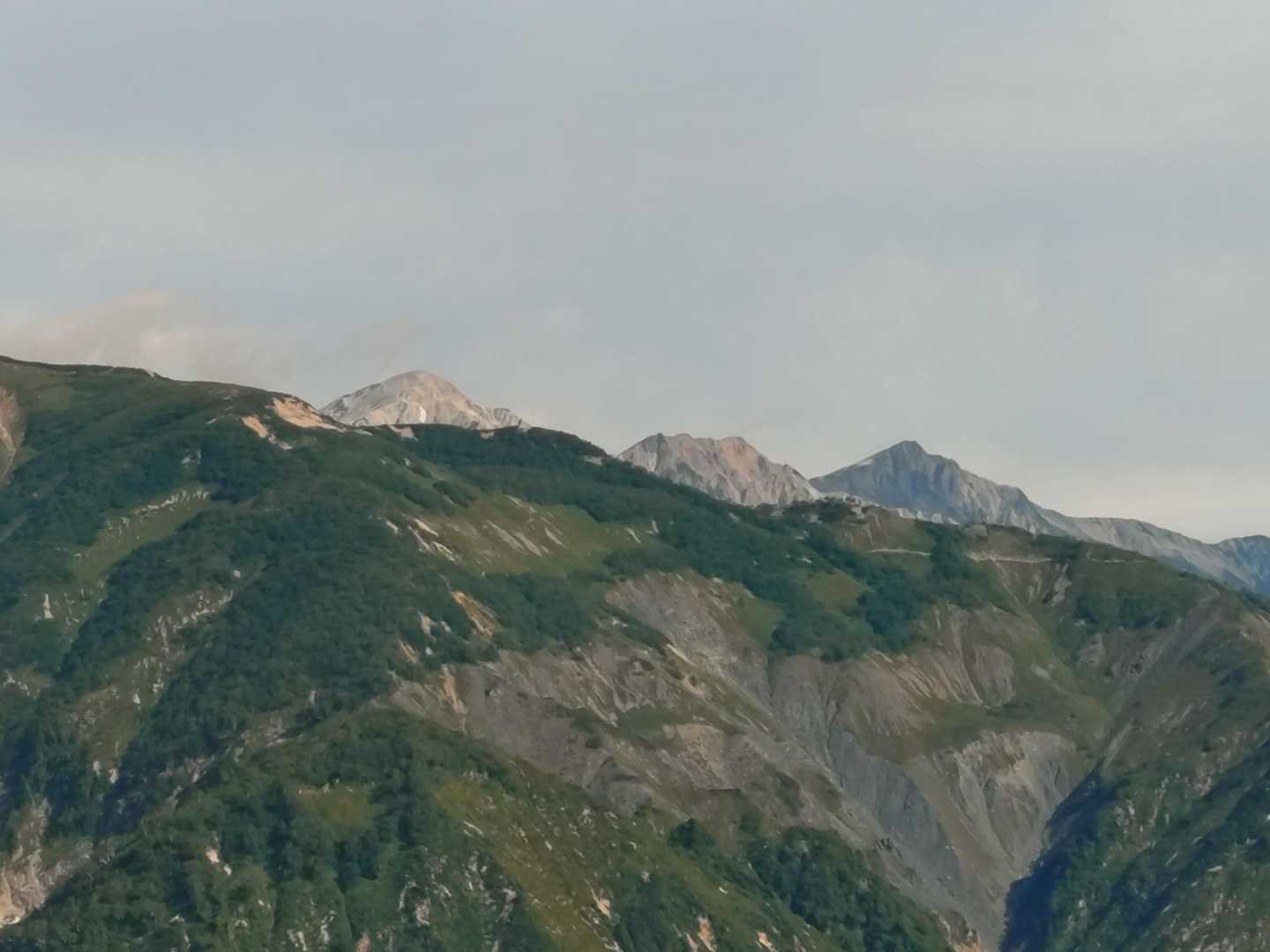 白馬三山。