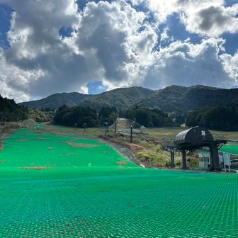 スキー場から登ります⛷️