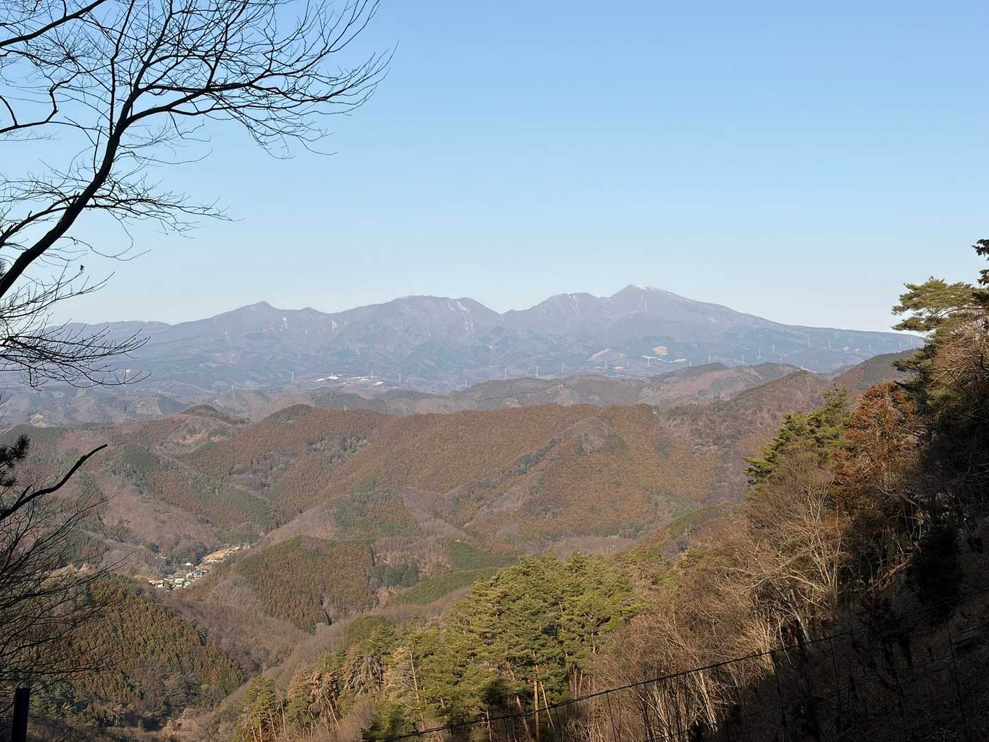 赤城神社-経塚山-小倉山-笹久保山-岩木戸山-吾妻山-吾妻 周回コースの写真