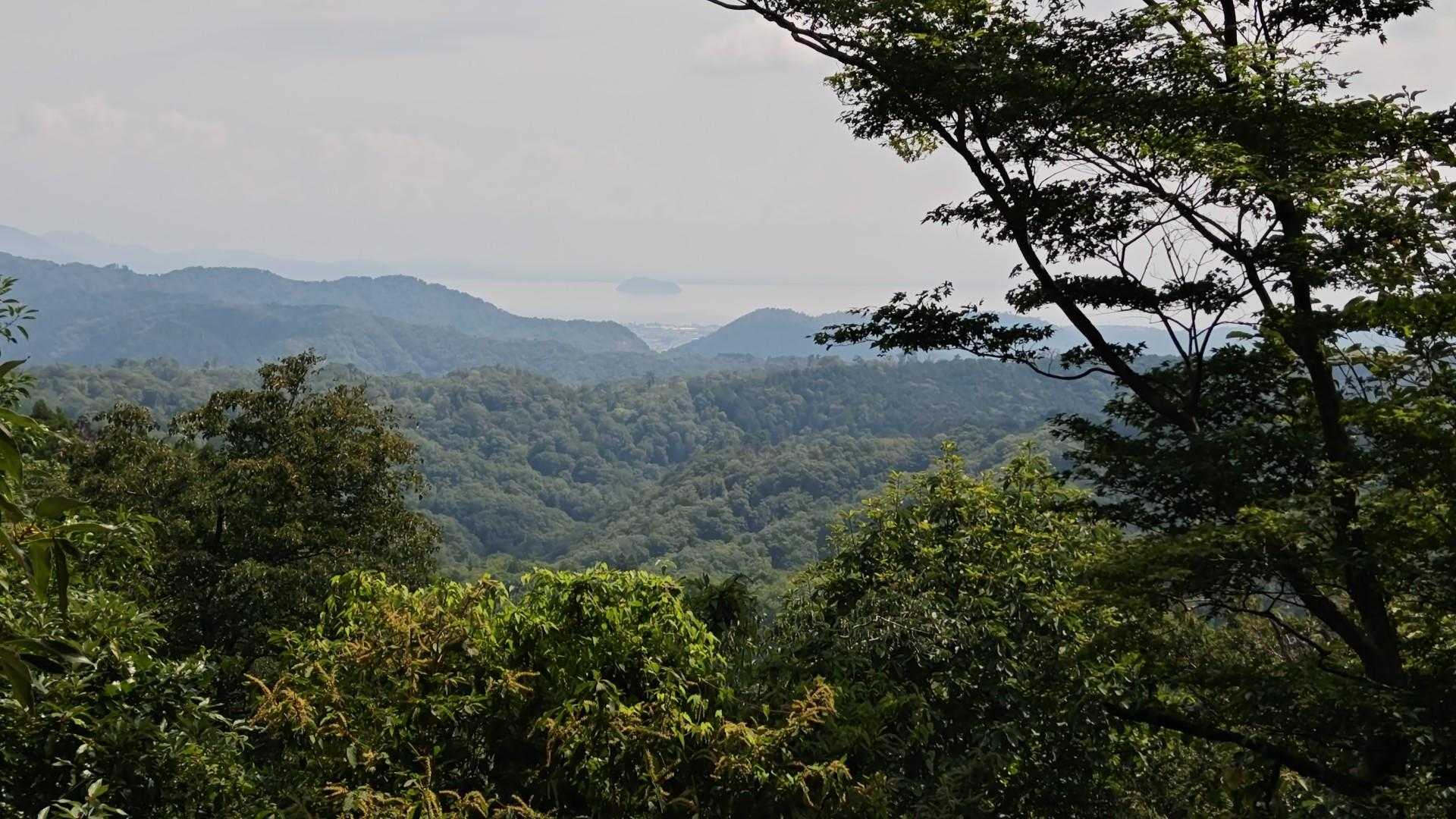 あっ！竹生島🤩✨✨
滋賀県民はびわ湖が見えたら嬉しいねん

桜峠までもう少し
第一弾、お疲れちゃん🤗