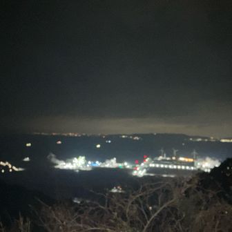 バイオマス発電所方面