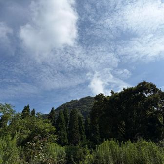 雲も綺麗