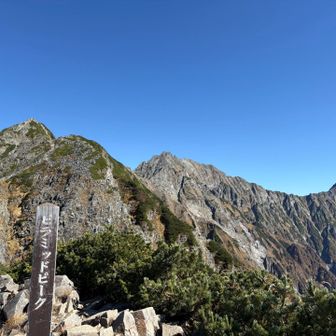 穂高のオールスター⛰️
西穂、ジャンチラ見え、奥穂も、吊り尾根、前穂