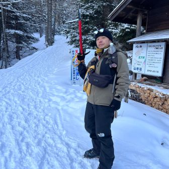 まっつんはピッケルもバッチリ⛏️