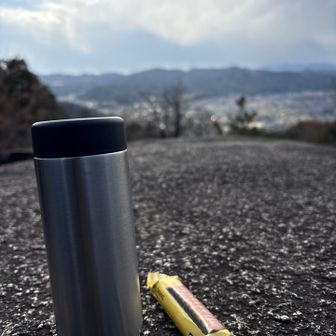 寒い中のコーヒー好き☕️