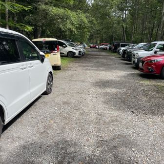 なので第二駐車場、3時半で6割ぐらいだったかな。おつかれ山でした‼️