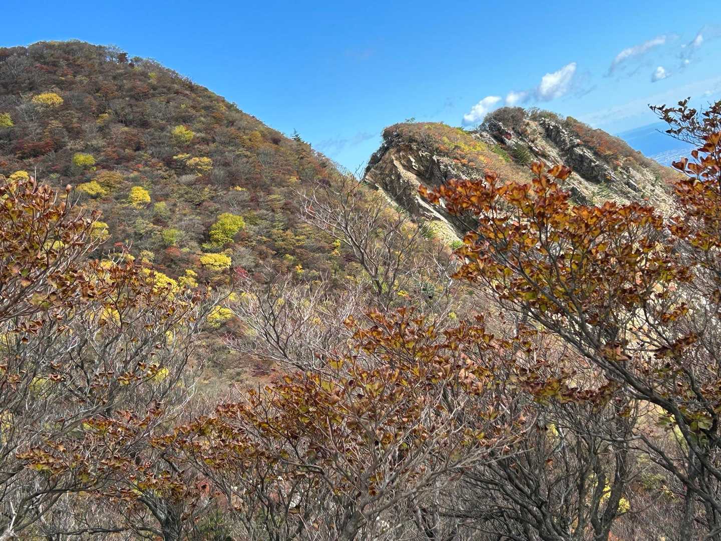 お釈迦様の寝姿に見える？
釈迦ケ岳