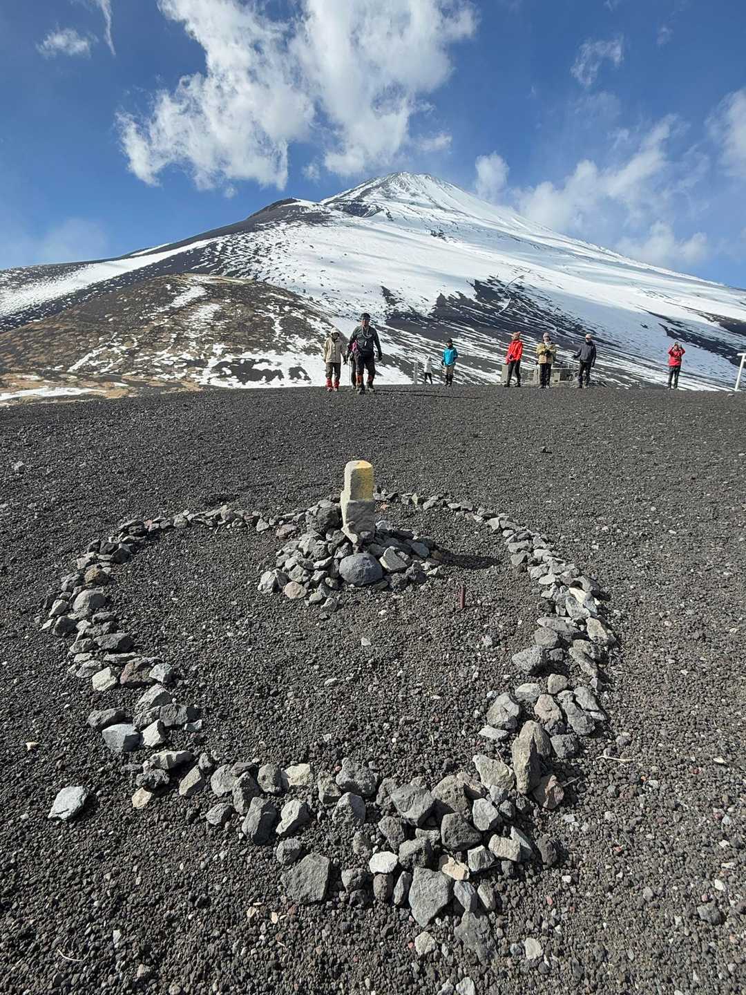 二ツ塚 往復コースの写真