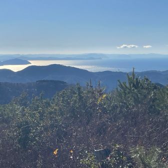 日本海までよく見える〜