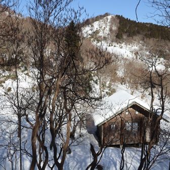 積雪期ならではのこの景色も良いね。