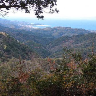 大福山より多奈川方面