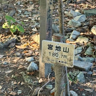 宮地山まではあっという間です