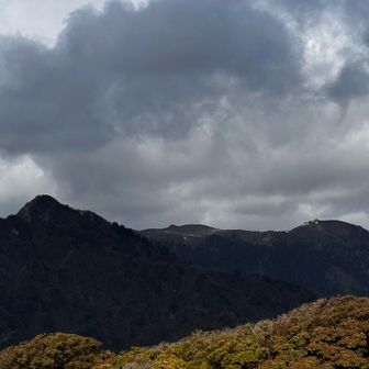 北の頭に出るとやっぱり風強くて寒い