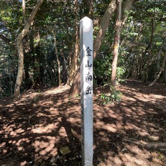 金山南岳
眺望なし