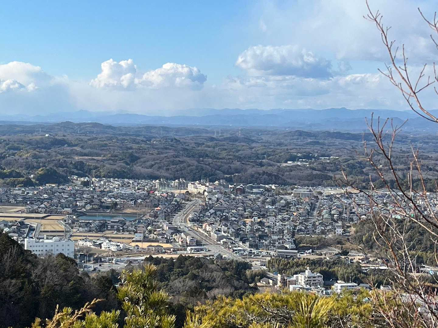 神戸市北区藤原台あたり