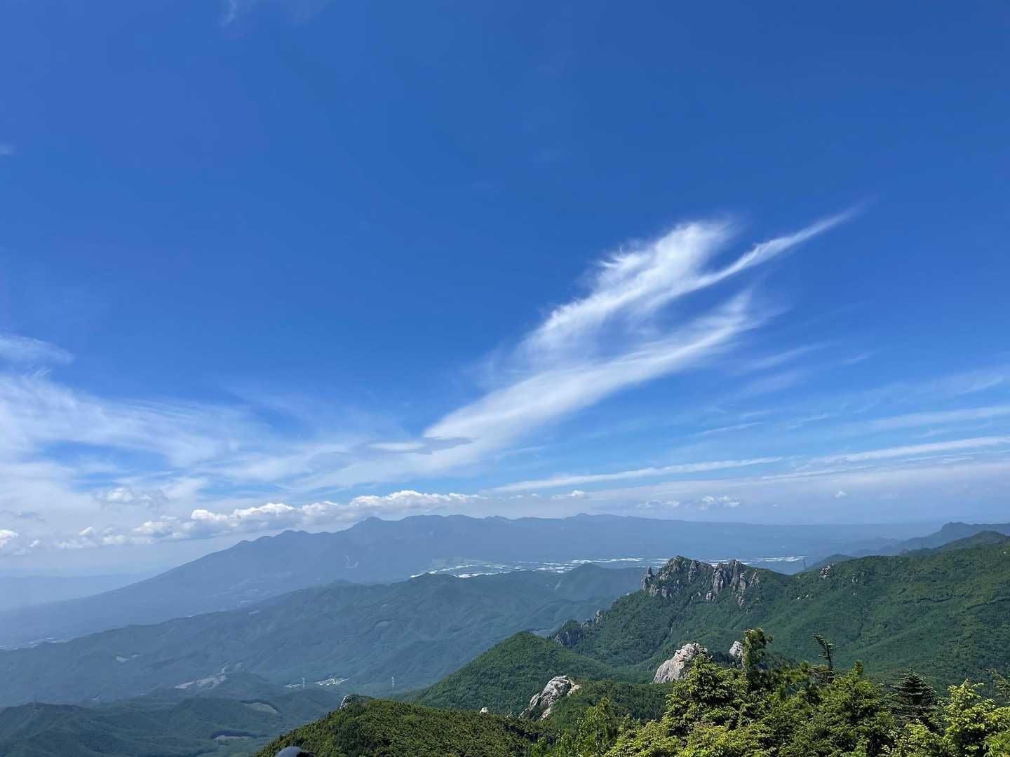 瑞牆山の奥は南アルプス？
方向音痴です