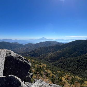 天狗岩からの景色