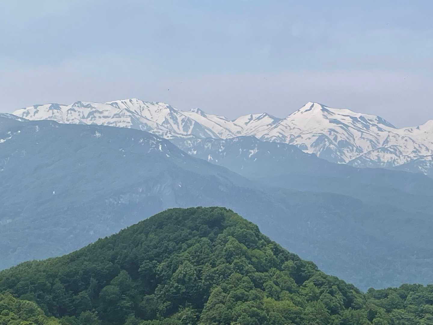 小蓮華岳と雪倉岳