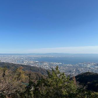 遠く大峰山系よく見えました