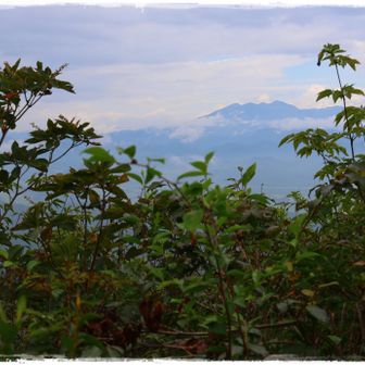 この山は何だろう。

※調べたらこの辺りのようです（https://yamap.com/maps/198/trails）