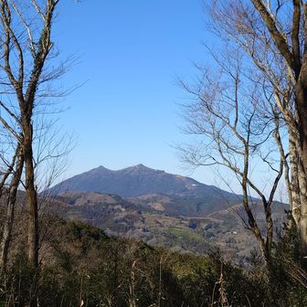 小町山山頂からの展望（筑波山）