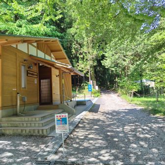 登山口はきれいに整備されてます。