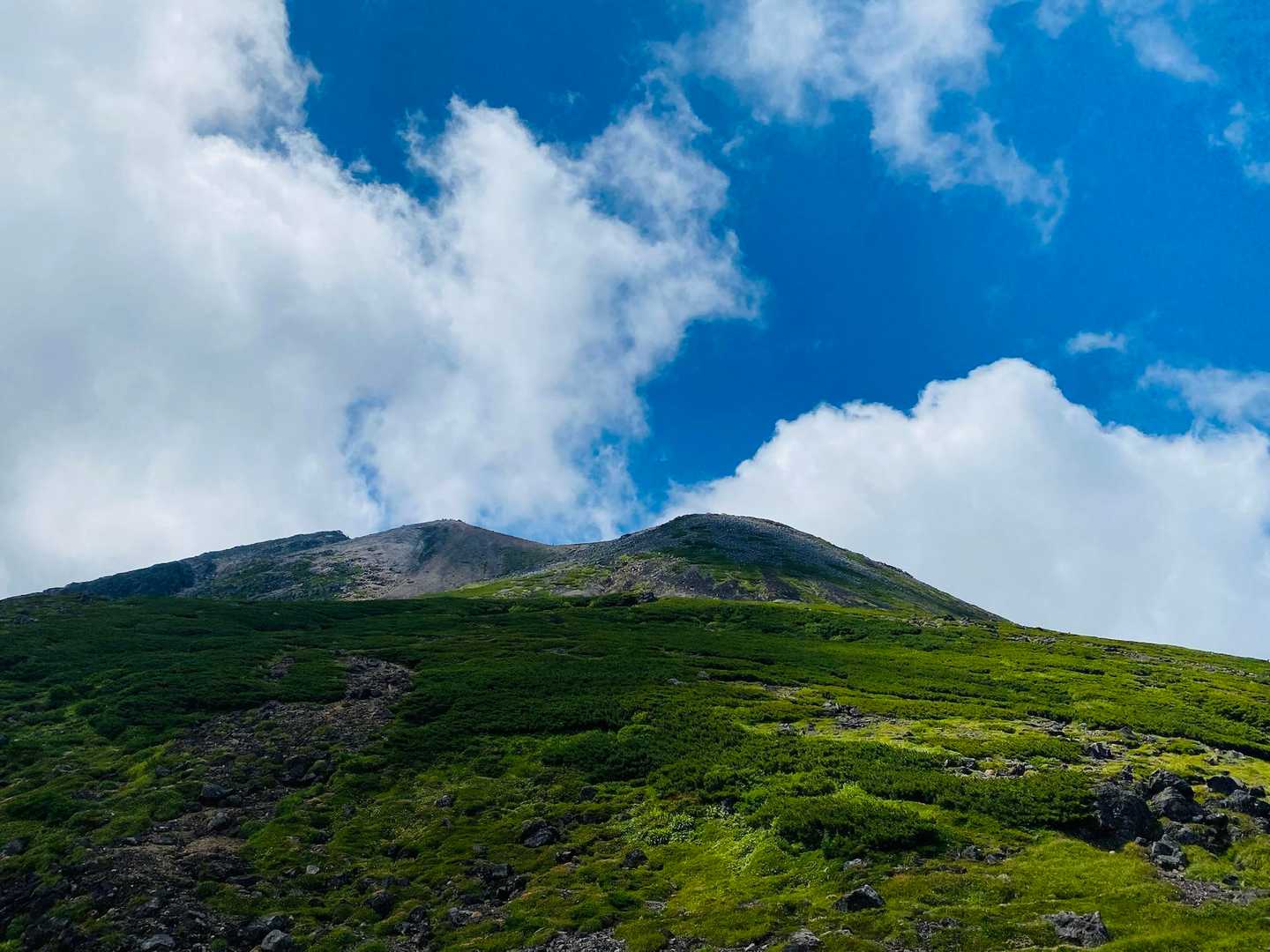 三本滝バス停-剣ヶ峰口-乗鞍岳 往復コースの写真