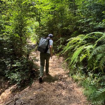 天王山のあとはサントリー山方面へ